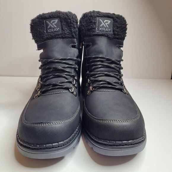 Xray Ephraim Men's Ankle Black Combat Boots Sz 13 - Picture 2 of 10